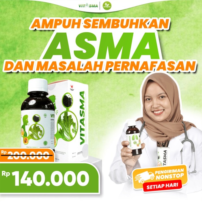 

VITASMA - Madu Herbal Obat Asma / Sesak Nafas / TBC / Flek / Batuk