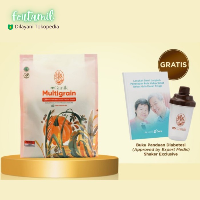 

Mganik M Ganik Multigrain 500gr 20 Sachet Obat Herbal Diabetes