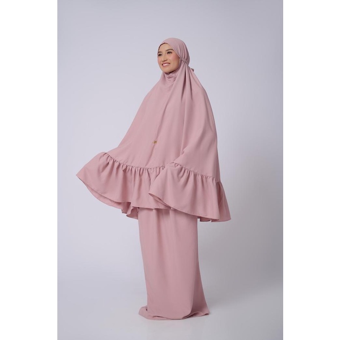 Best Seller Zm Zaskia Mecca - Yeba Brown Mukena Premium