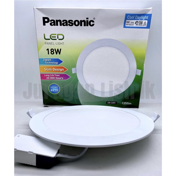 Led Downlight Panel 18W 18 W 18Watt 18 Watt Panasonic Bulat