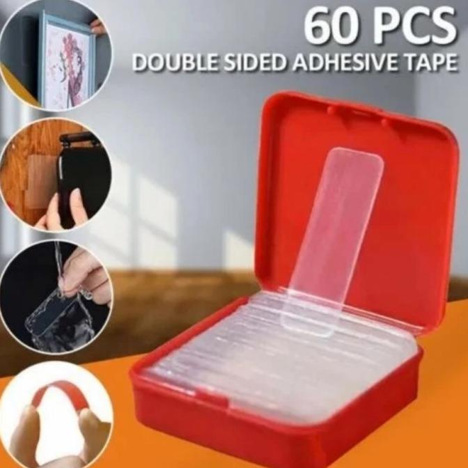 

:::::::] Stiker Nano Double Tape Akrilik Mini 2 Sisi Box Kotak Glass 60