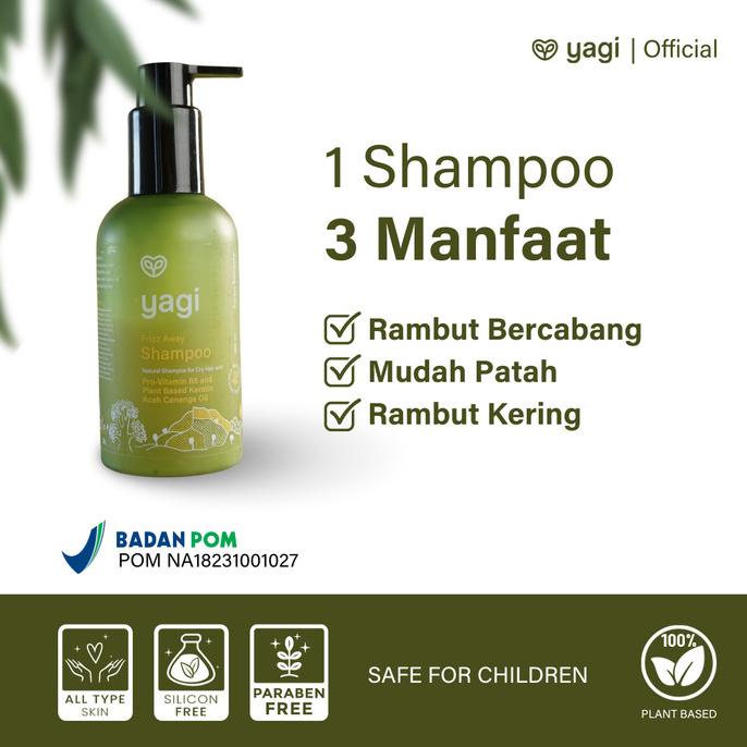 

Shampoo Herbal Rambut Kering Sensitif - Frizz Away
