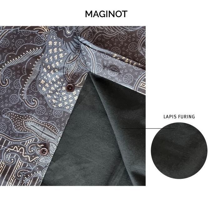 MAGINOT BATIK FURING ANANTA Batik FURING Pria Slim Fit Lengan Panjang