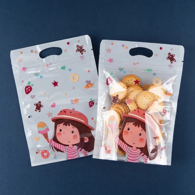 

] ZIPPER BAG LUCU MOTIF BOY N GIRL / ZIPLOCK STANDING HAMPERS KEKINIAN