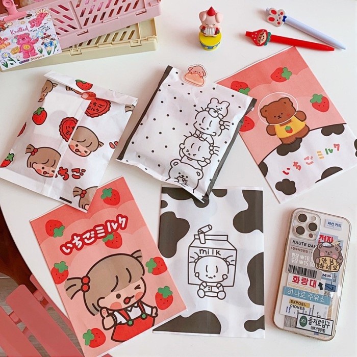 

$$$$] PAPER BAG MINU INS AMPLOP KOREA KAWAII CUTE GIFT BAG RT39