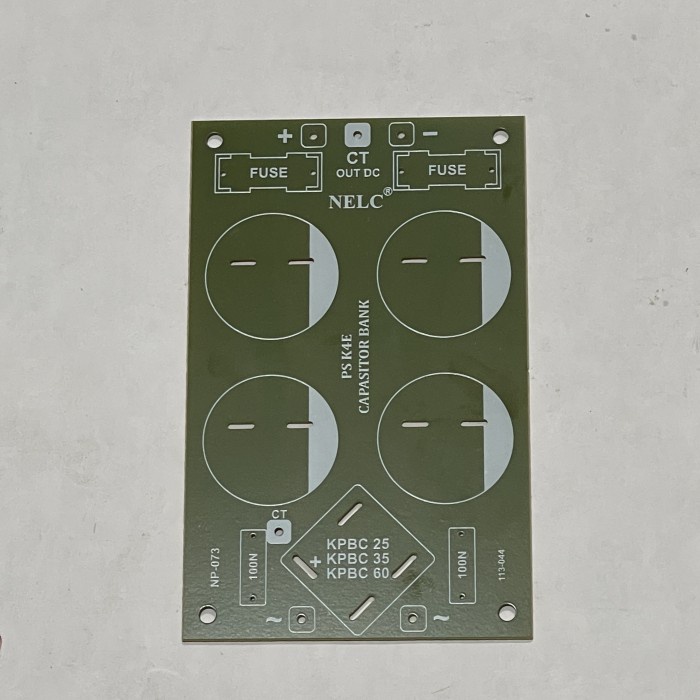 :::::::] PCB 4 Elco merk Nelc PS K4E Capasitor Bank NP-073