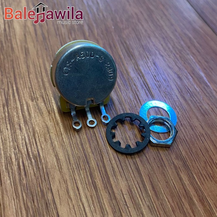 PROMO POTENSIO GITAR POTENSIO CTS A500S CTS POTENTIOMETER 500A SHORT LENGTH #ORIGINAL