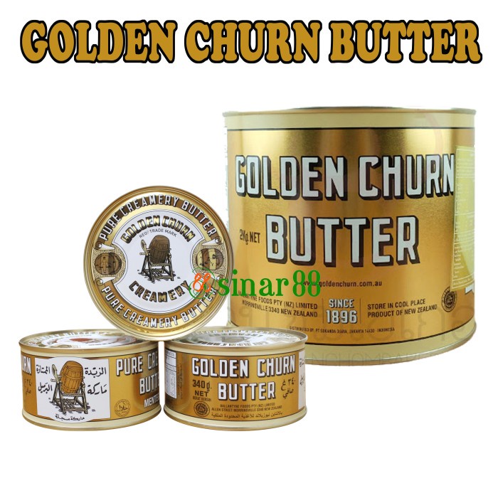 

siap kirim] Golden Churn Butter 340gr