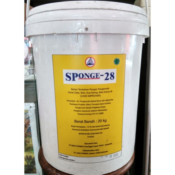 

>*>*>*>*] Sponge - 28 Emulsifier 500gr