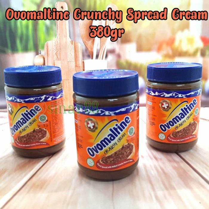 

Buruan beli] Ovomaltine Crunchy Spread 380gr