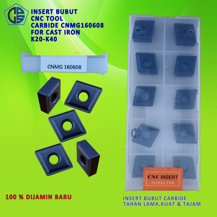 Insert bubut CNMG 160608 CNC Insert pahat pisau bubut Carbide