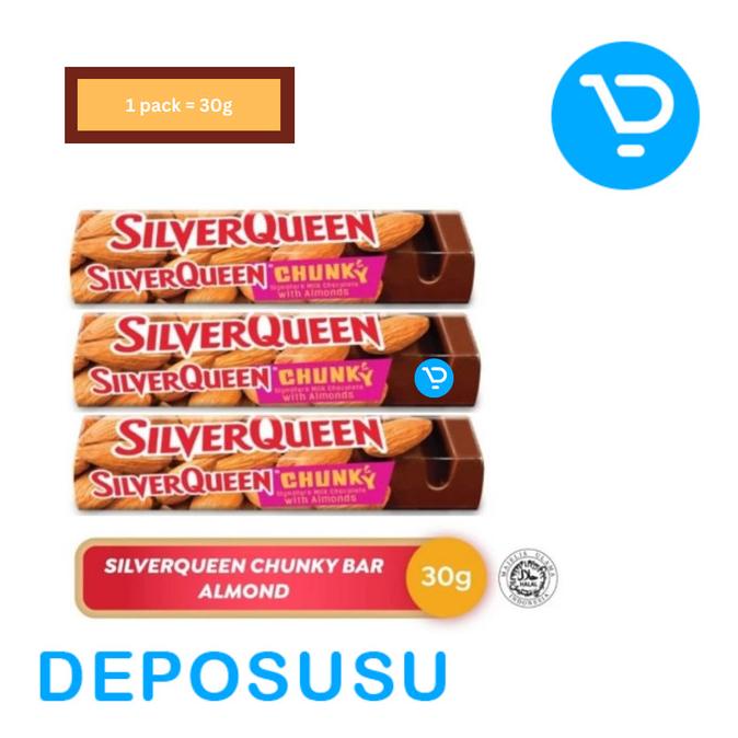 

SilverQueen Chunky Bar Coklat SIlver Queen Chungky Bar