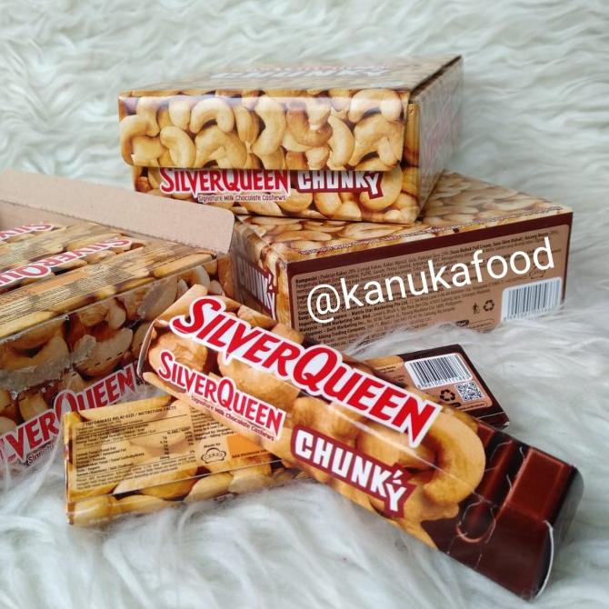 

Coklat Original Silverqueen Chunkybar 33gr / Chungkybar Kotak Murah