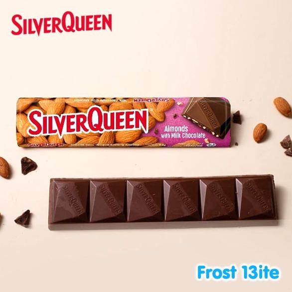 

Silver Queen / SilverQueen Almonds With Milk Chocolate / Coklat 58g