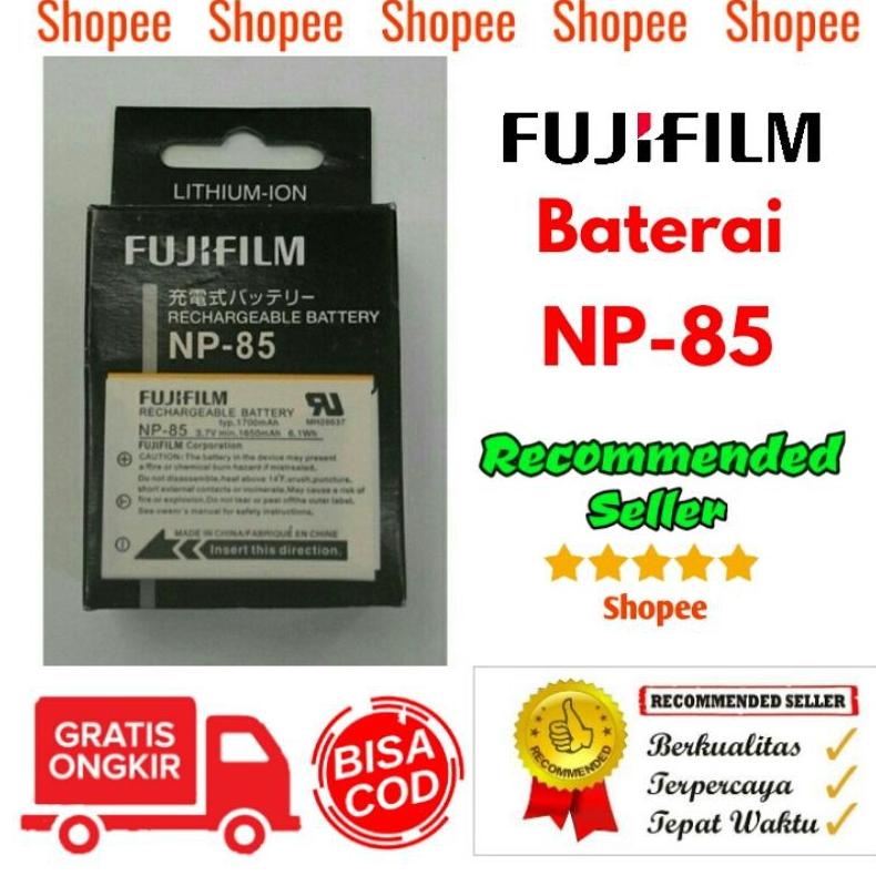 New Battery Fujifilm Np-85 Baterai Kamera Finepix SL240 SL260 SL280 SL300 SL305 SL1000 S1