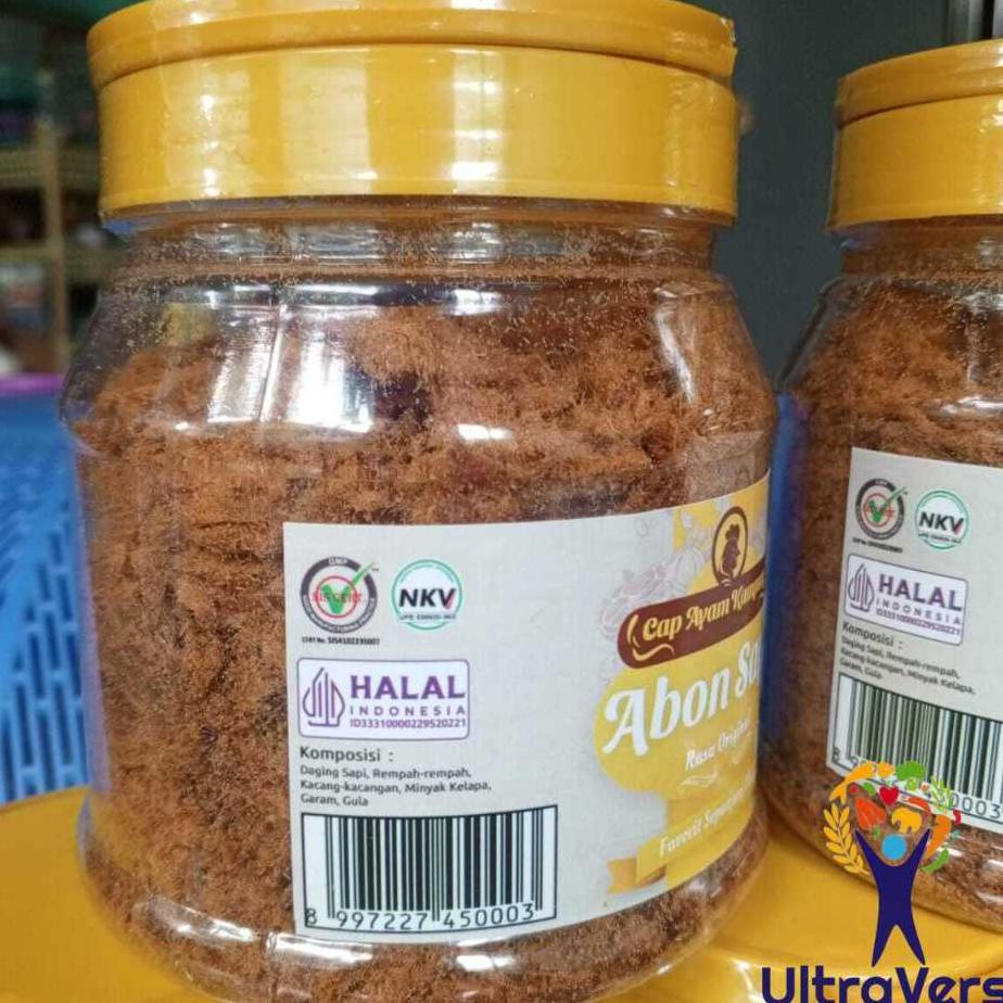 

Abon Sapi Cap Ayam Kampung Toples 200 Gr Halal Abon Sapi Enak