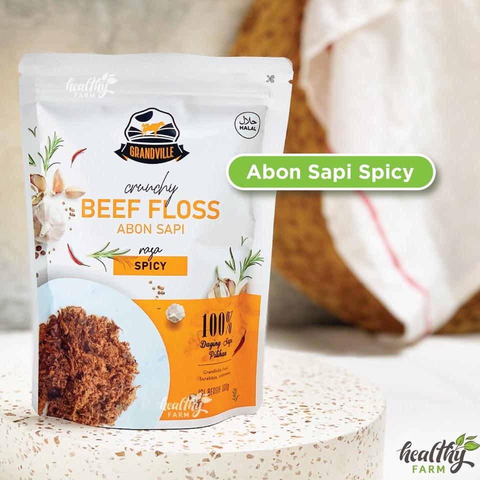 

Grandville Abon Sapi Spicy / Abon Non Msg / Crunchy Beef Floss 100G