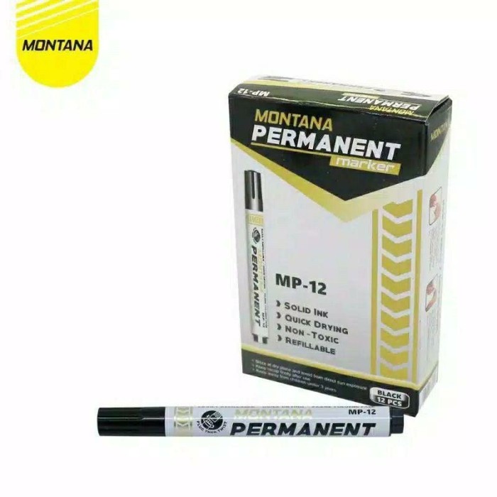 

Termurah Spidol Permanen Montana Mp12 Murah Permanent Marker