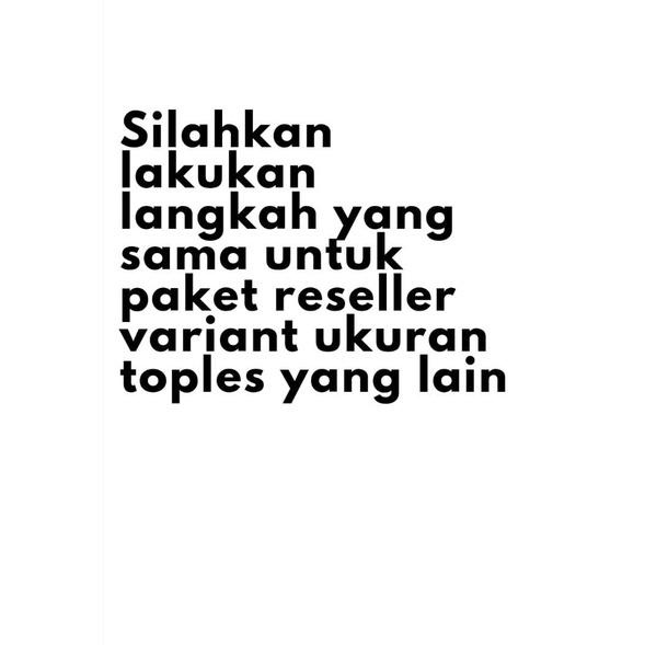 

Paket Reseller 59 Rb/Toples Nimal 3 Toples, Ukuran 500 Gram,Nastar Castengel Kue Kering Kue Lebaran