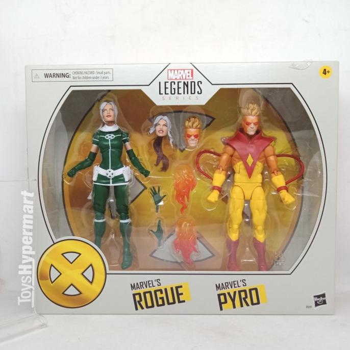 Original Rogue and Pyro Marvel Legends Hasbro