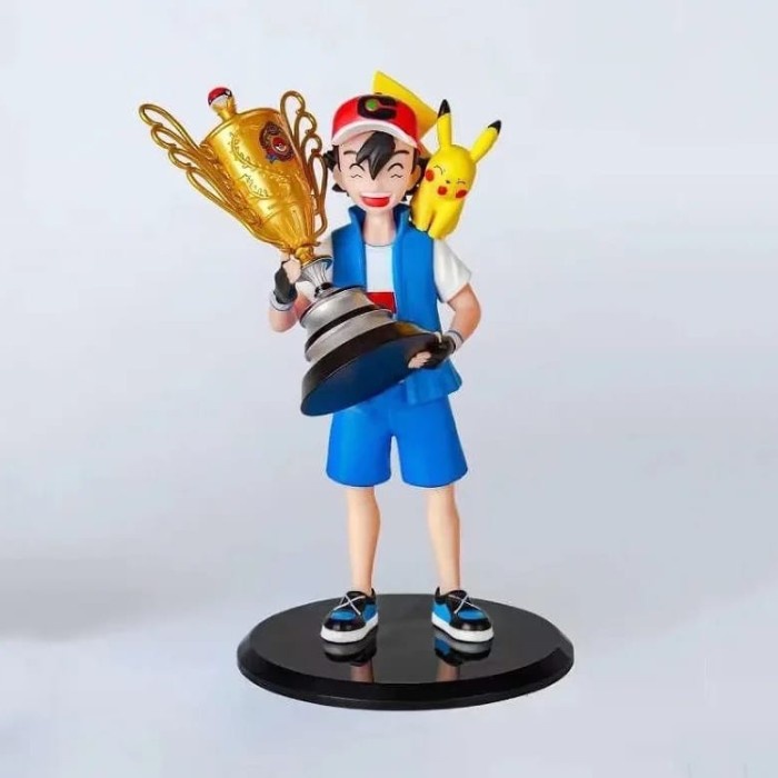 +++++] ash dan pikachu figure pokemon champion