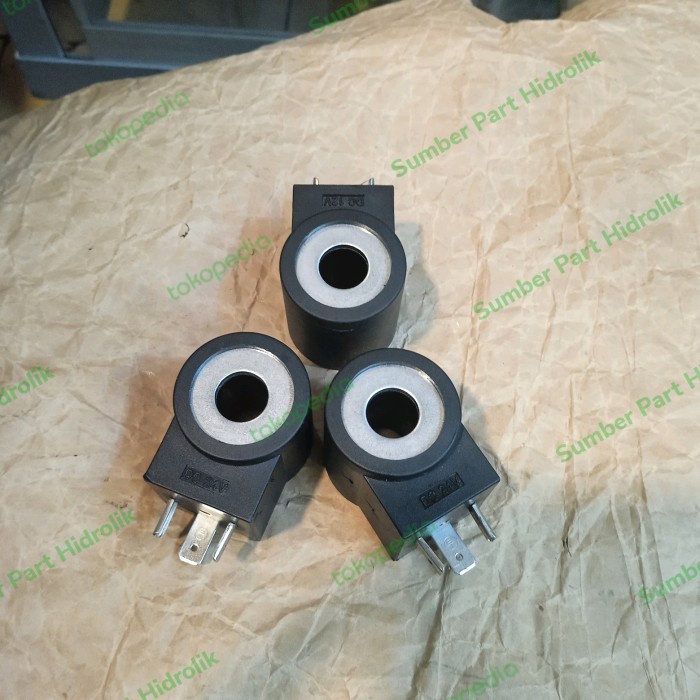 KOIL / COIL HYDRAULIC LOBANG 13MM PANJANG 37MM 12V 24V
