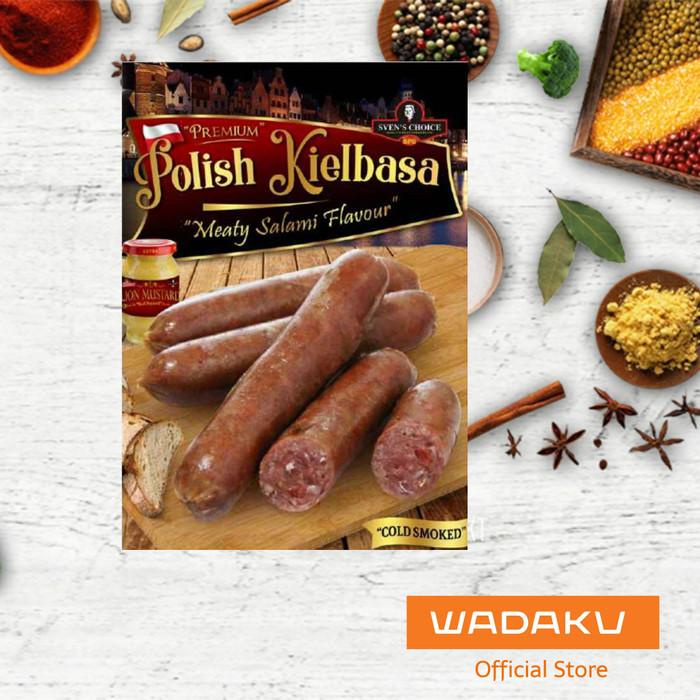 

Sosis Babi Sven'S Choice Polish Kielbasa Sausages 140G 067