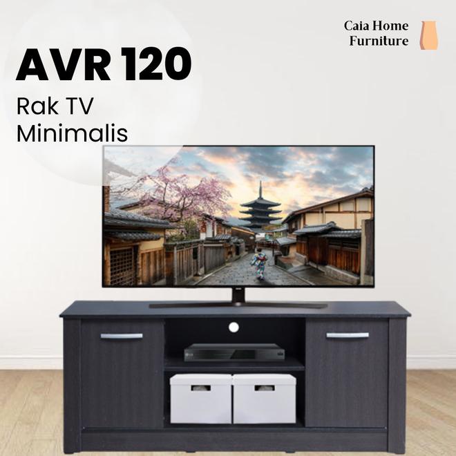 Rak Meja Tv Modern Minimalis Murah Kapasitas 43" Inch Avr 120