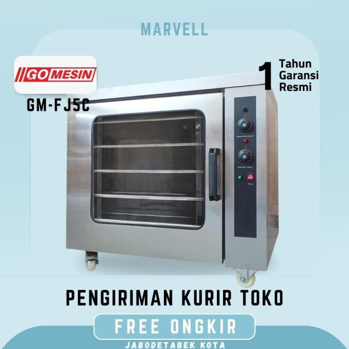 Proofer Roti Listrik 5 Tray Gomesin Gm-Fj-5c Mesin Pengembang Roti