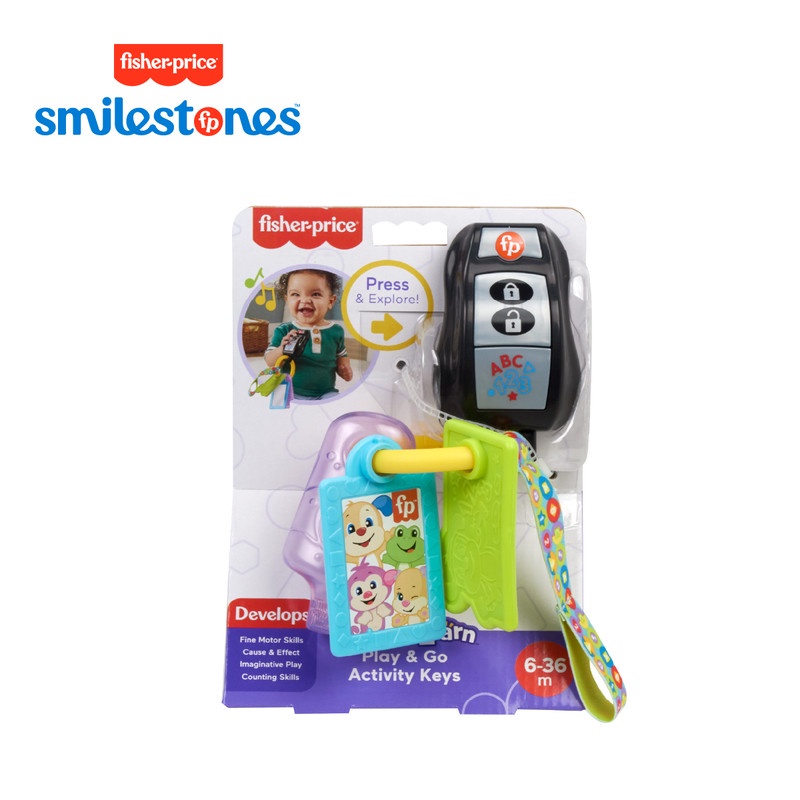 Fisher Price Play and Go Activity Key - Mainan Edukasi Anak