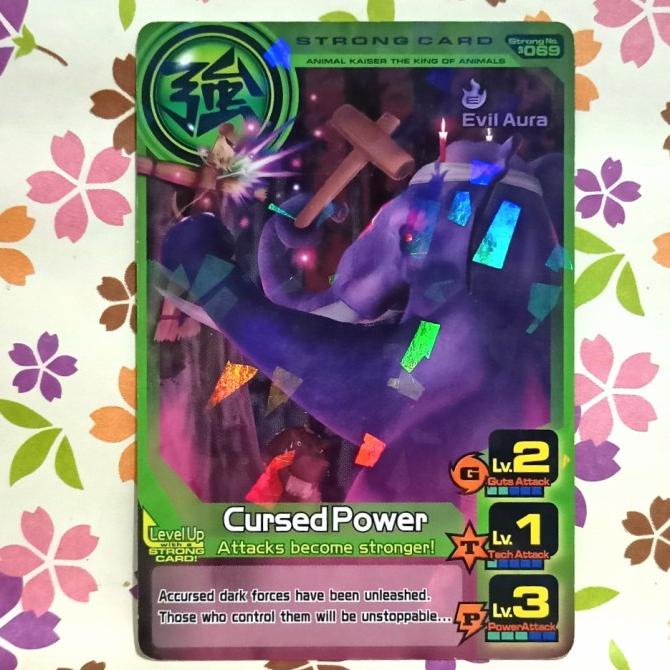 animal kaiser strong card cursed power ( oorlog ) versi 6