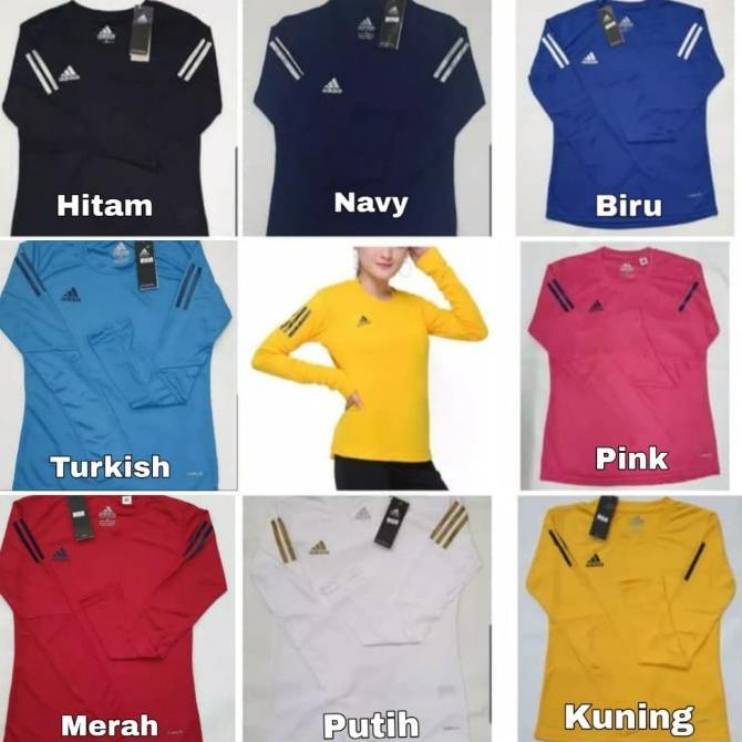 Baju Olahraga Lengan Panjang Wanita Lari Running Muslim Hijab Jilbab Original