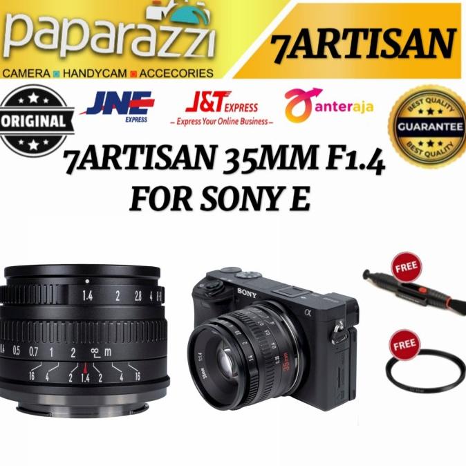 7Artisans 35Mn F1.4 For Sony E /Lensa 7Artisans 35Mm For Sony E Kualitas Premium