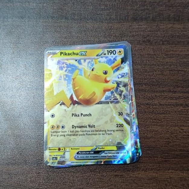 PIKACHU EX SVDS POKEMON TCG INDONESIA