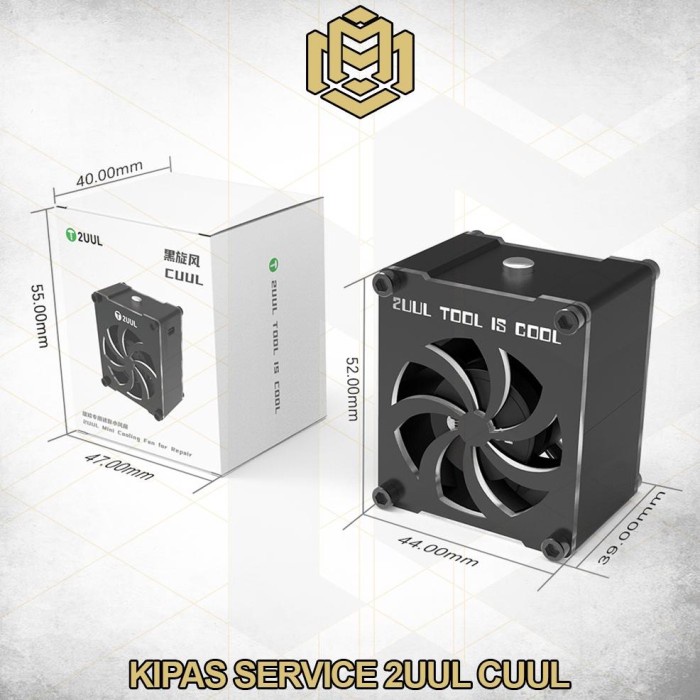 Kipas Service 2Uul / Kipas Angin Mini Cool Fan Gratisongkir