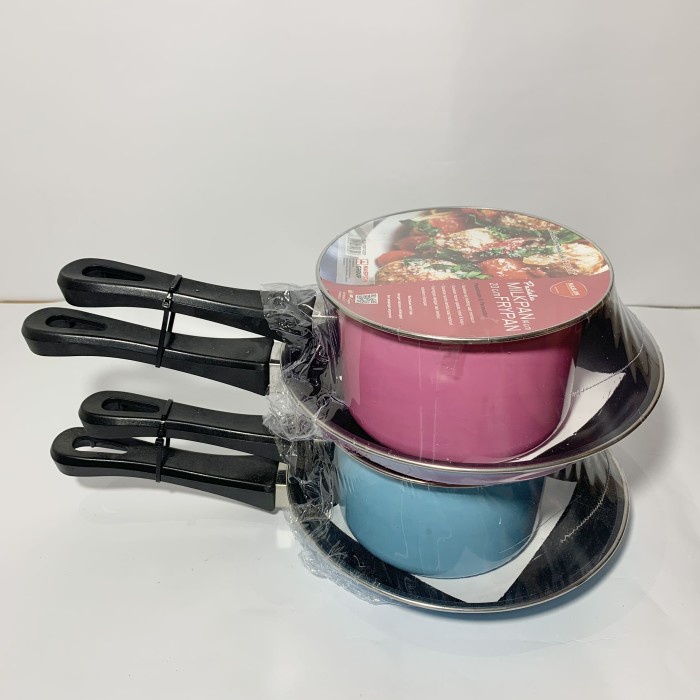 :0:0:0] 1 Set Panci Susu dan Wajan Teflon Maslon Maspion