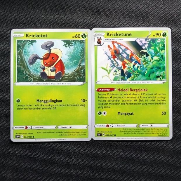 KRICKITUNE FREE EVOLINE POKEMON TCG INDONESIA