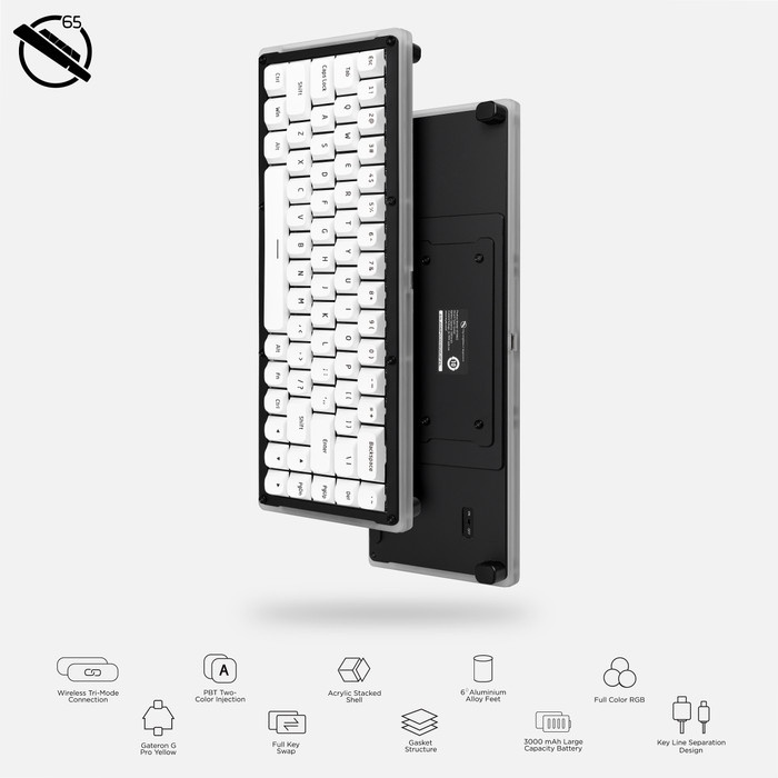 MYNK65 Mechanical Keyboard Wireless 65%