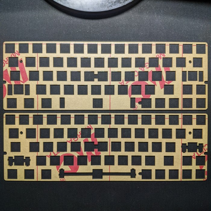 Plate Akrilik BM60 EC Mechanical Keyboard