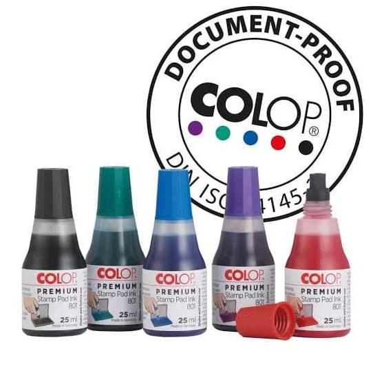 

Tinta Stempel Premium Stamp Pad Ink Colop Berbagai Warna