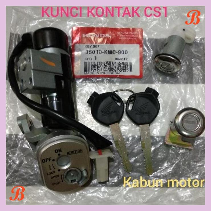 | KBT | KUNCI KONTAK KEY SET HONDA CS1