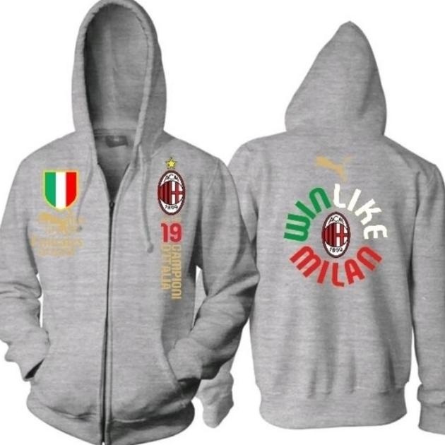 HOODIE JAKET AC MILAN SCUDETTO 2021/2022 TOP