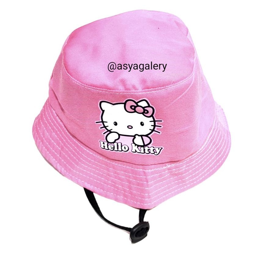 NEW PRODUK TOPI BUCKET ANAK KARAKTER HELLO KITTY/TOPI ANAK HELLO KITTY 