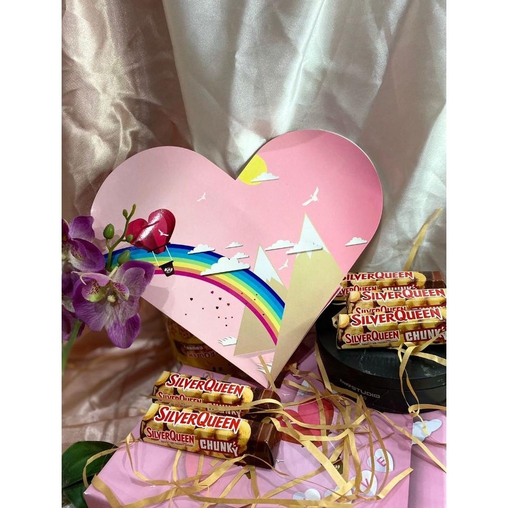 

Diskon Hampers Love Silverqueen Chunky Almond & cashew 6 pcs