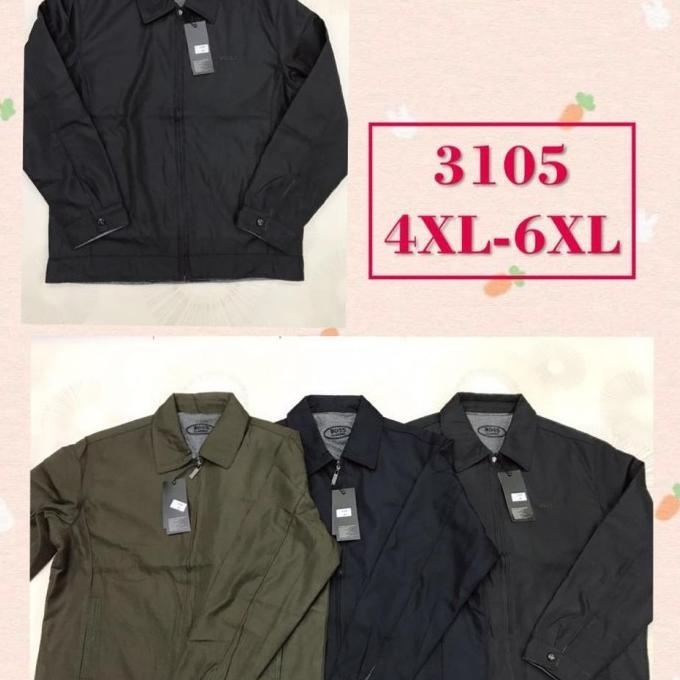 BIG SALE JAKET BOSS BOLAK BALIK SIZE BESAR 