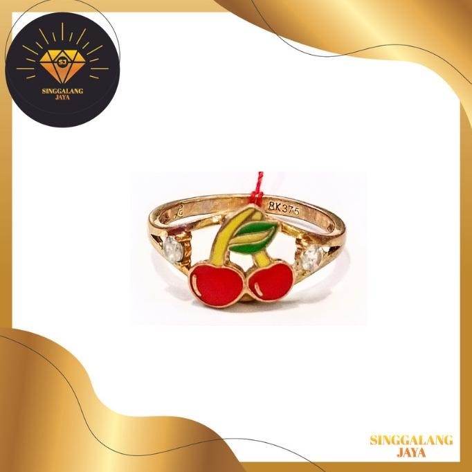 NEW PRODUK CINCIN ANAK - EMAS 375 CINCIN EMAS CINCIN ANAK 