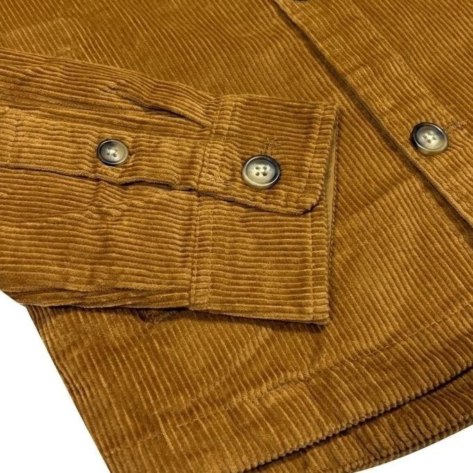 READY STOCK JAKET CORDUROY PRIA BY GFW - BROWN 