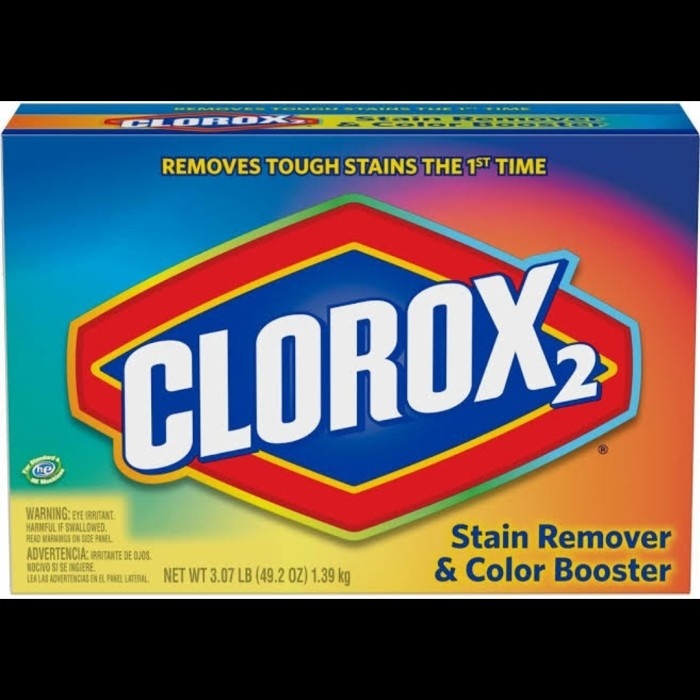 Minluch Clorox 2 Laundry Stain Remover And Color Booster Powder