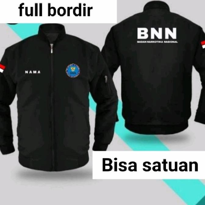NEW PRODUK JAKET BOMBER BNN FULL BORDIR JAKET BNN !!!!!