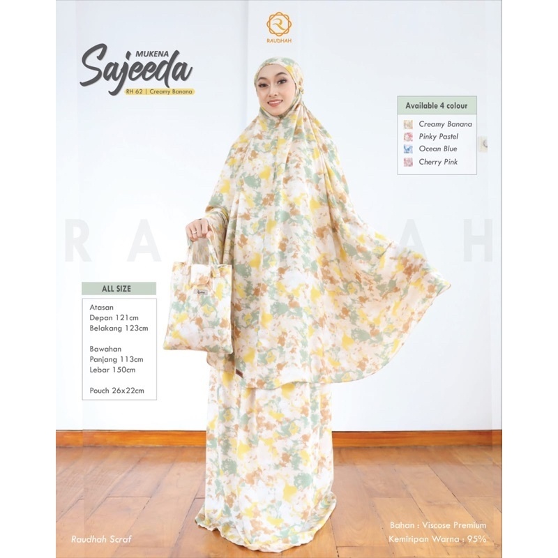 Mukena sajeeda Mukena premium Mukena daily